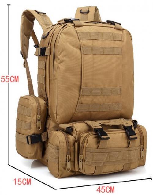 55L 탄색 밀리터리백팩 로카 밀리터리 가방 군인가방