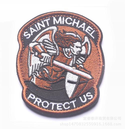 St Saint Michael Protect 밀리터리 패치 4종 와펜