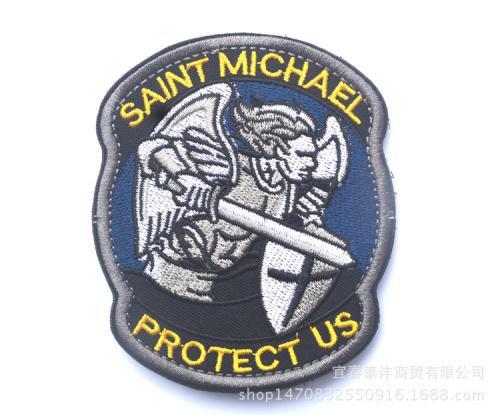 St Saint Michael Protect 밀리터리 패치 4종 와펜