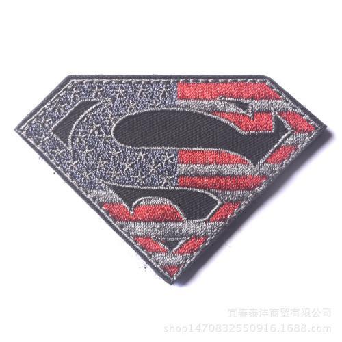 자수패치 슈퍼맨 SUPERMAN 6종 밀리터리 와펜 택티컬
