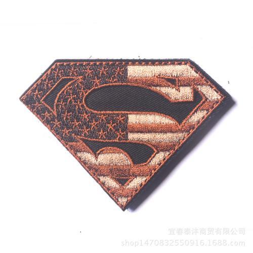 자수패치 슈퍼맨 SUPERMAN 6종 밀리터리 와펜 택티컬