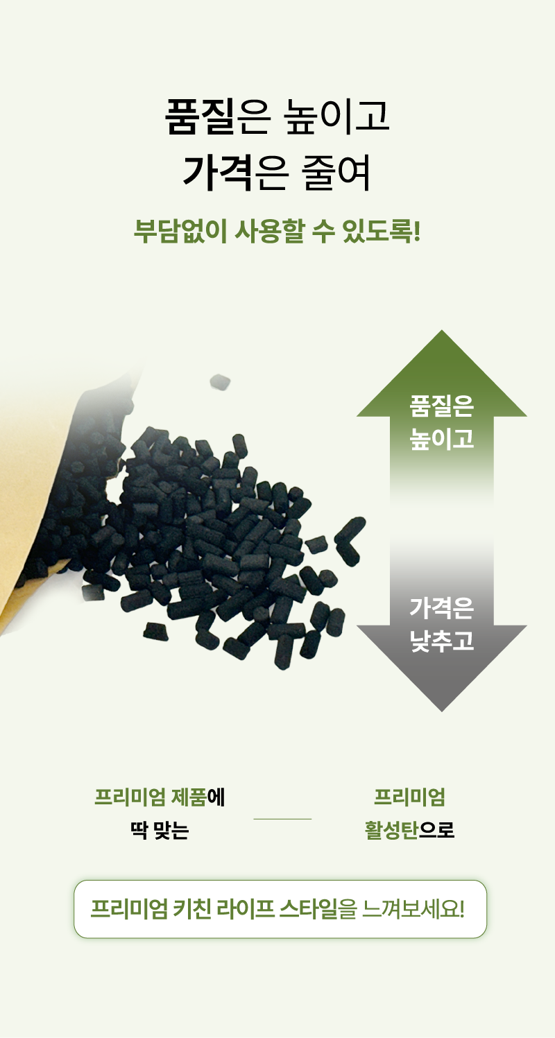 에클 프리미엄 활성탄 탈취 정품 필터