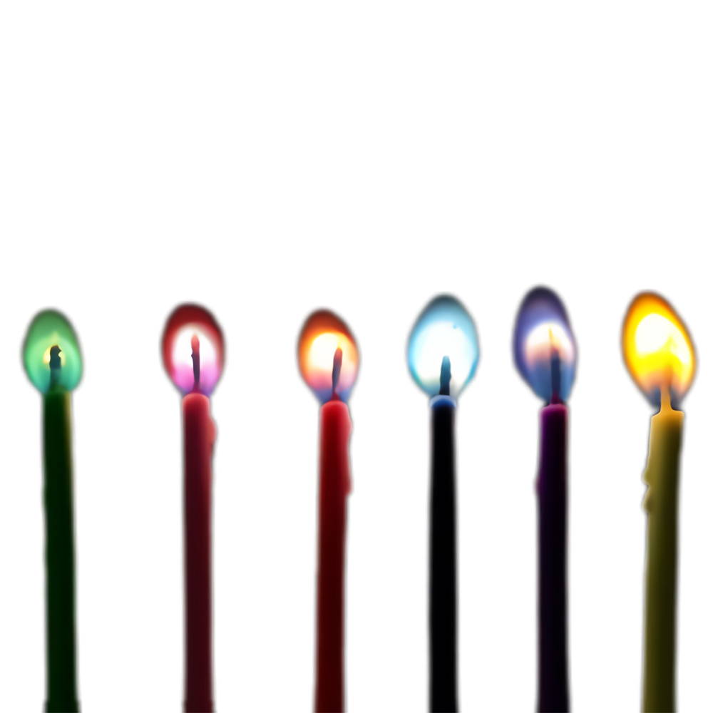원소불꽃반응-색깔초(12PCS)