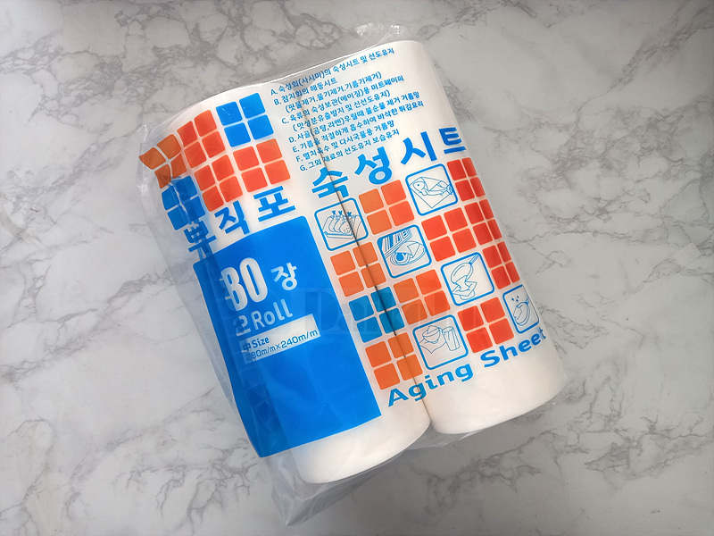 부직포 숙성시트(해동시트)