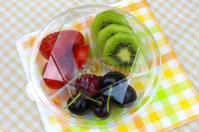 클리어 3칸 샐러드 131