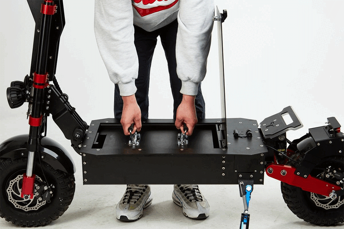 (English) Taurus X flagship class dual electric kickboard 60V 60Ah 14