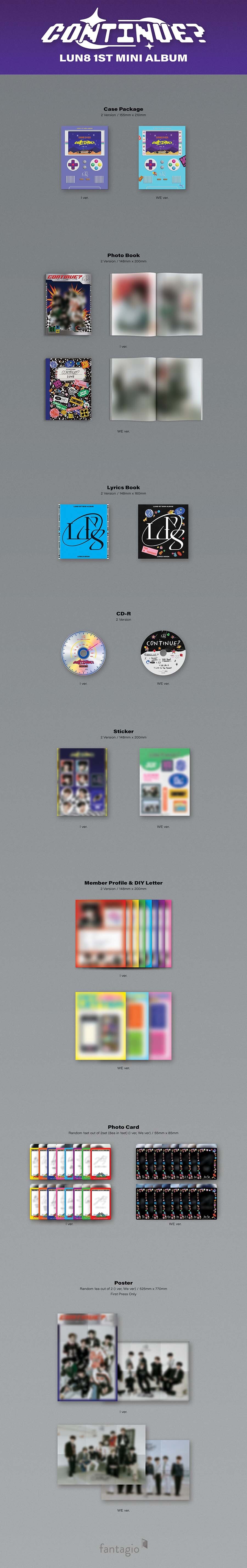(PLATFORM) ATEEZ - 9th mini album [THE WORLD EP2 OUTLAW] (RANDOM) LUN8 LUN8debue LUN8album LUN8cd LUN8_continue