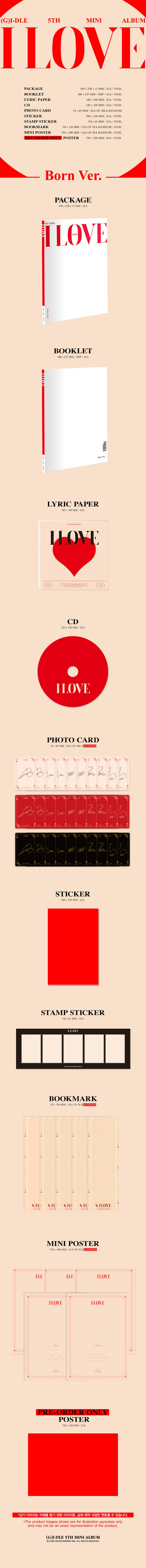 PhotoBook Ver.) (G)I-DLE (GIDLE) - 6th mini album [I feel] - Kmall24