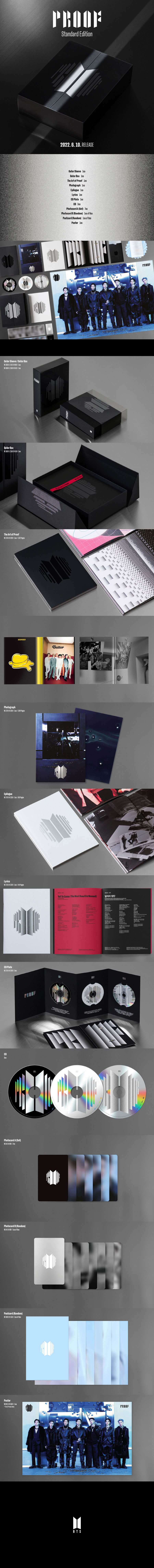 BTS - Proof (Standard+Compact SET) / Anthology Album - Kmall24