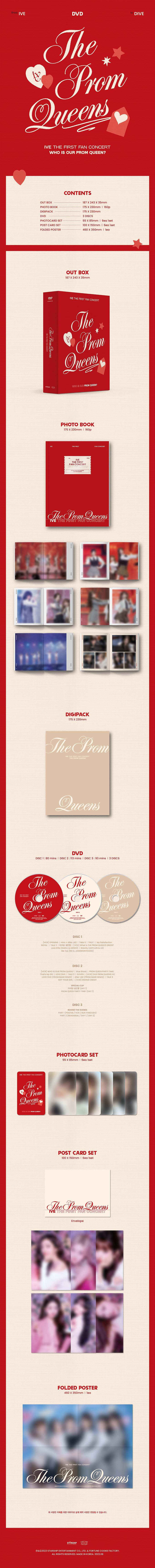 ( Dvd ) IVE - THE FIRST FAN CONCERT [The Prom Queens] IVE_dvd IVE_kit IVE_bluray IVE_fancon The_Prom_Queens