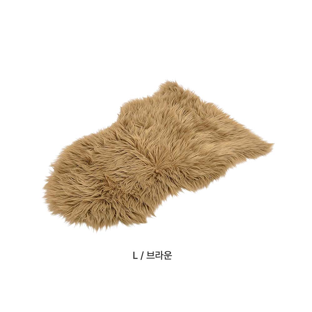 데코레이션을 위한 미니 퍼 러그(단품, 5종 택 1) 상세 이미지 4