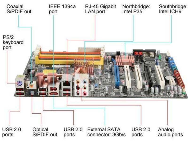 Asus p5k сетевая карта