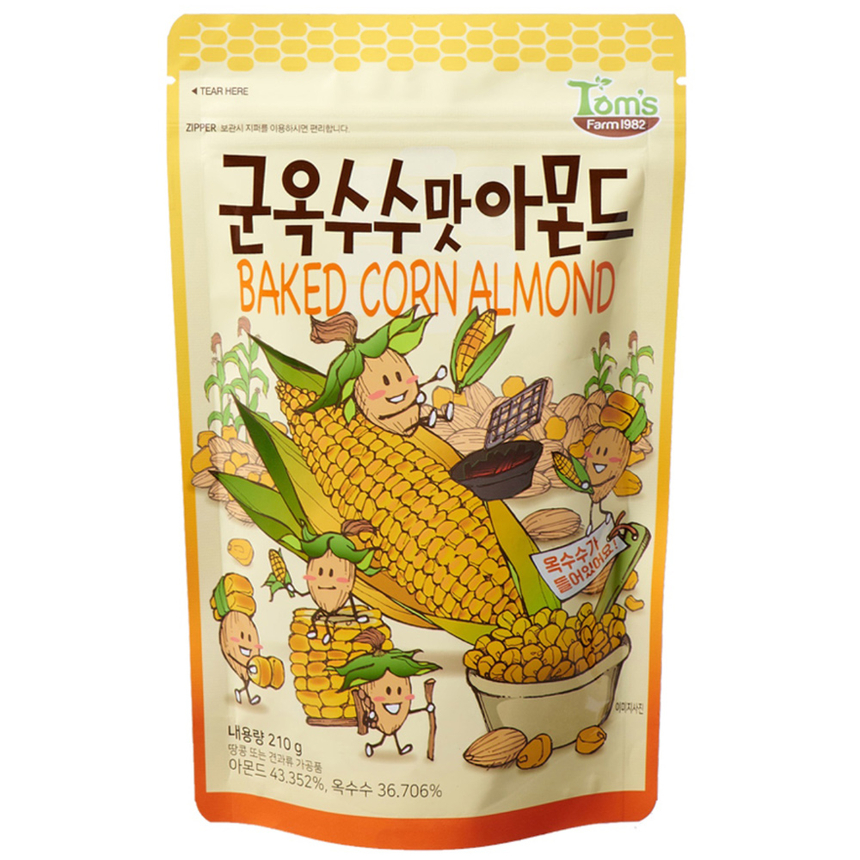 군옥수수맛 아몬드 210G