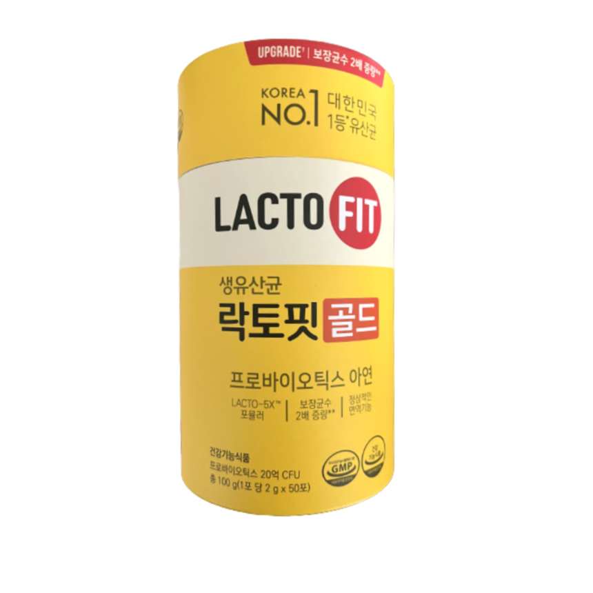 Gmarket - [Lactofit]종근당건강 락토핏 생유산균 골드 2G X 50포 X 6통