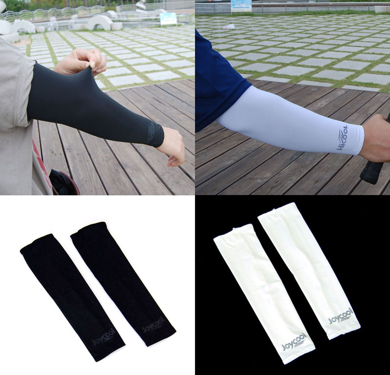 UV Protection Hand Cover Arm Sleeves Sports Driving Golf Cooling Cool ...