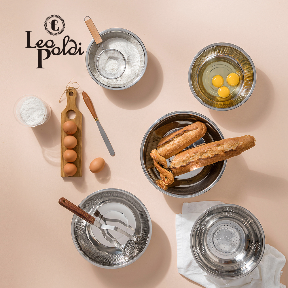 [L][노마진][레오폴디] 스테인레스 혼합 믹싱볼 5종