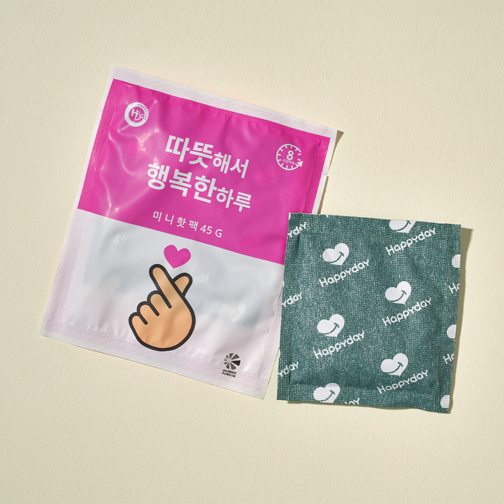 [국산] 손하트 행복 미니 핫팩 45g 10개입