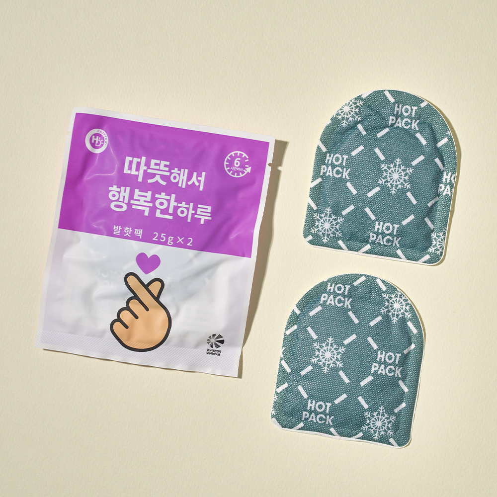 [국산] 손하트 행복 발핫팩 40g(20gX2) 10개입