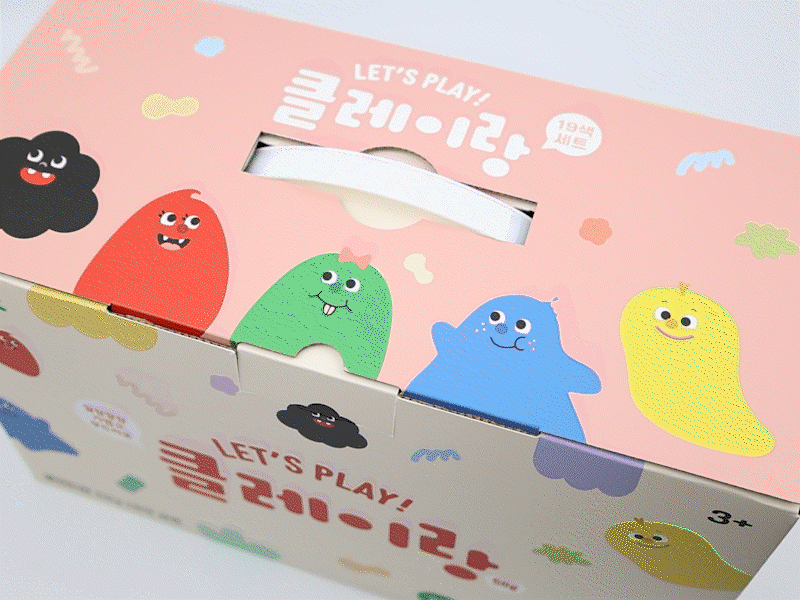 [오아트] 클레이랑 50g 지퍼백 19색 세트 상세 이미지 2