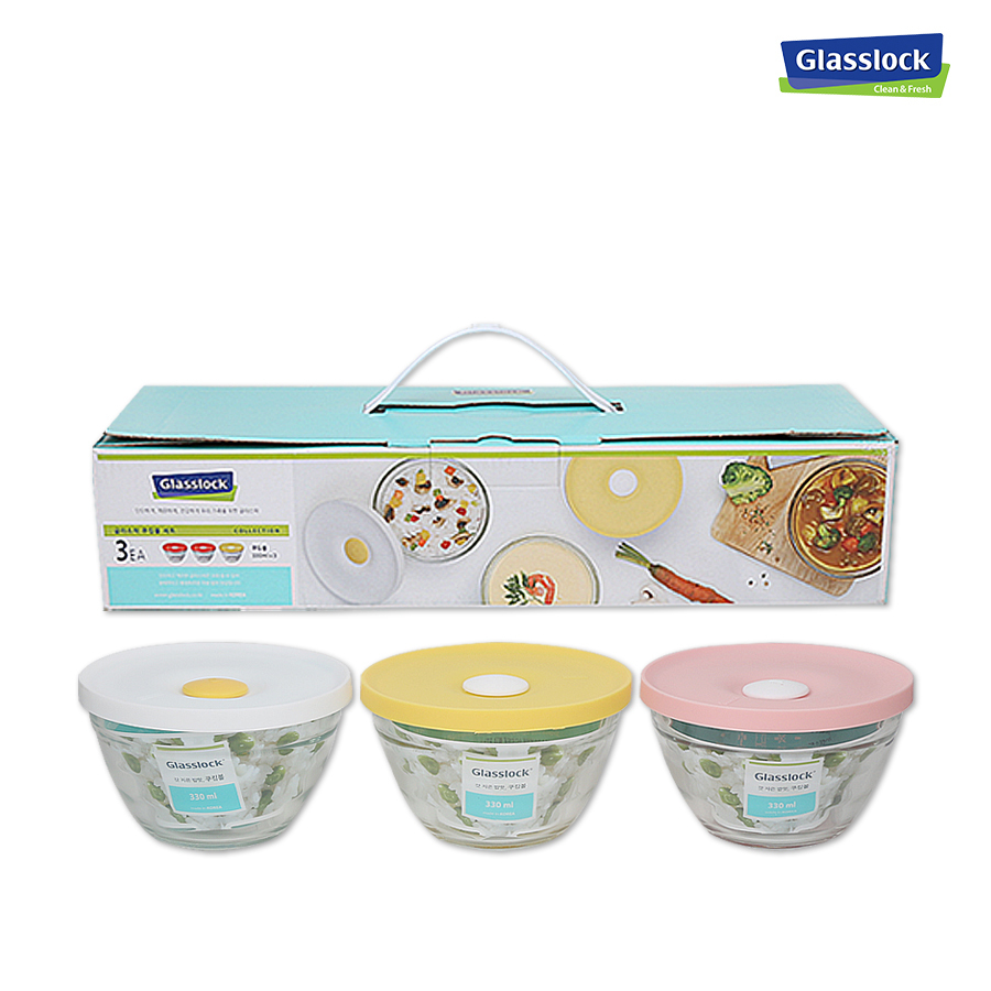 글라스락 쿠킹볼 3조 세트