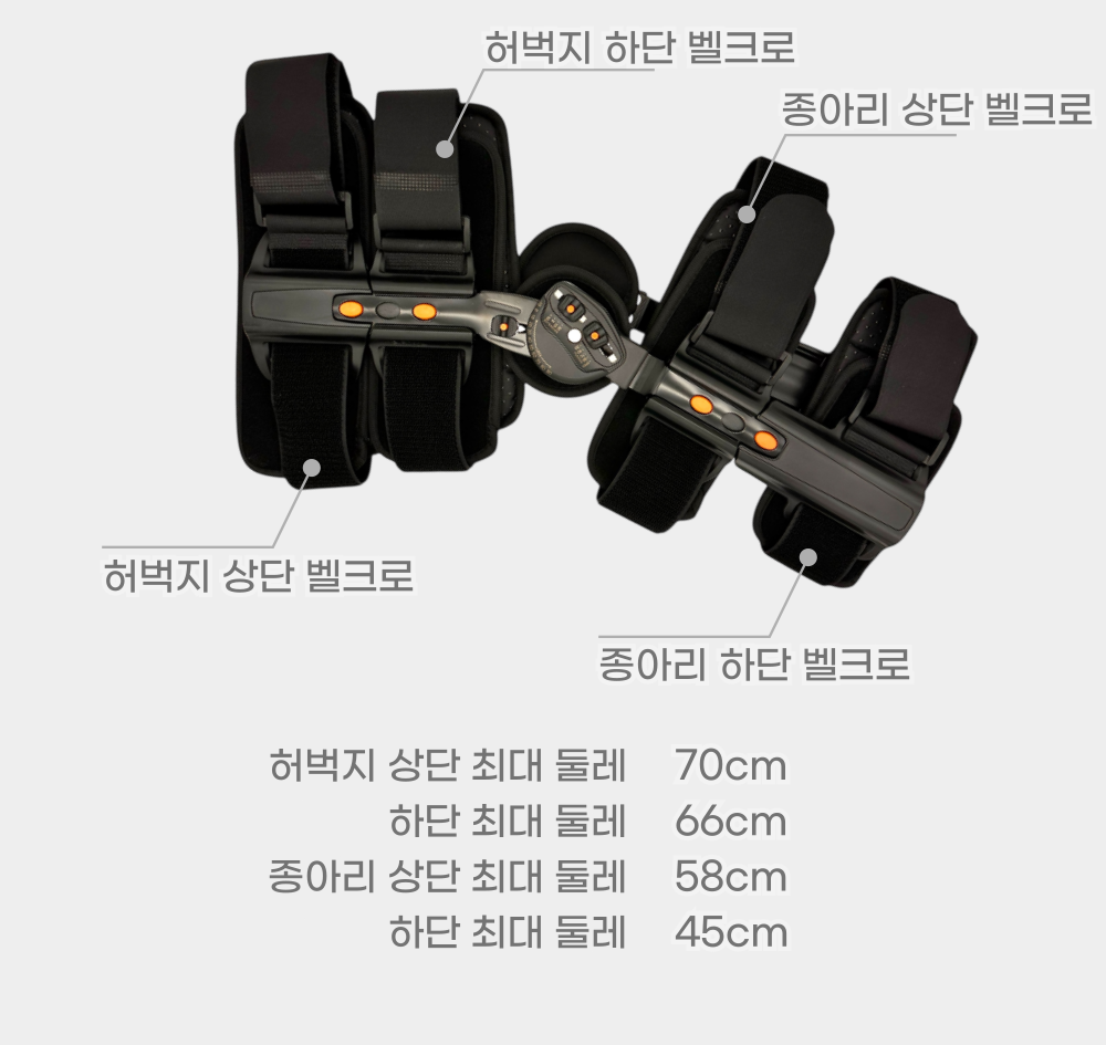 종로의료기 각도조절 무릎보조기 PALM 십자인대보조기 PCL ACL LCL MCL 무릎브레이스