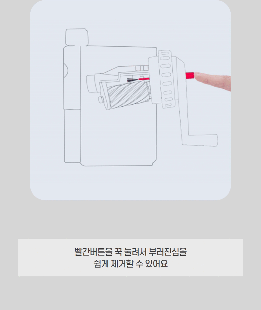 화이트 미니 심조절 휴대용 수동 연필깎이 연필깍기 상세 이미지 2
