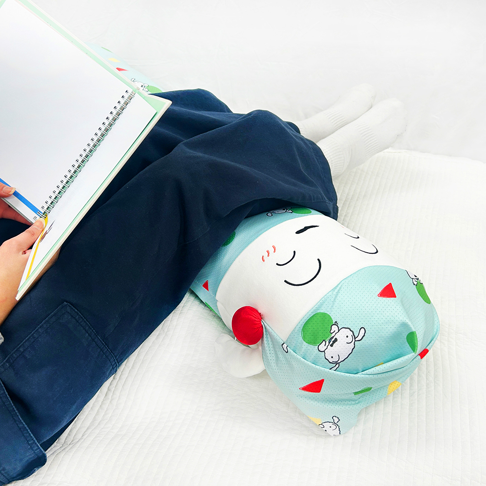 짱구는 못말려 바디쿠션 90x22cm 흰둥이 롱쿠션 상세 이미지 5