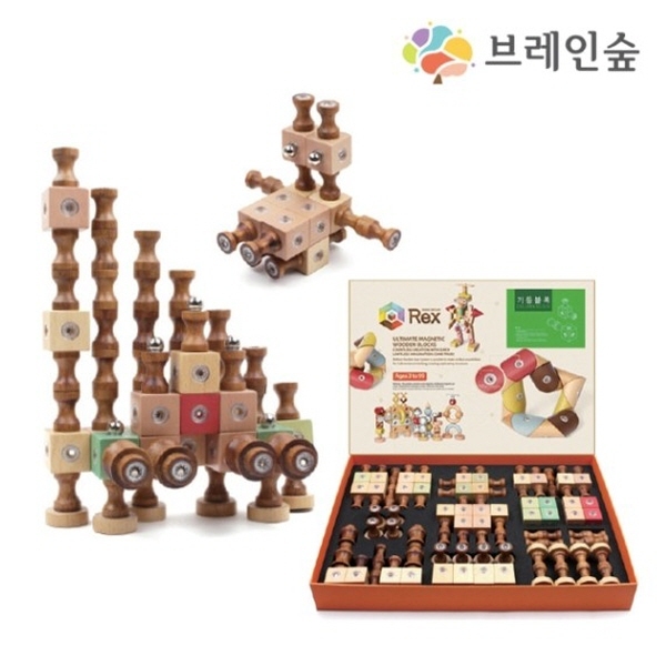 [본사] 브레인숲 큐렉스 기둥블록