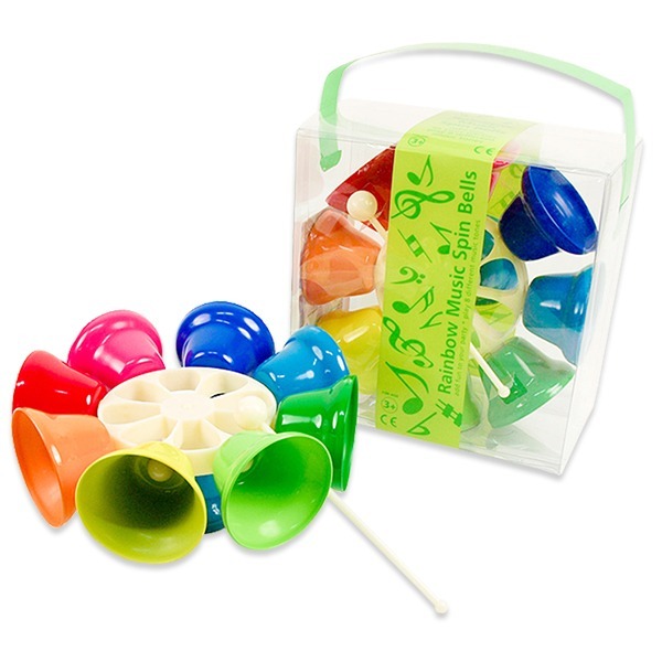  [본사] 아이넷뮤직 무지개 스핀벨 소형