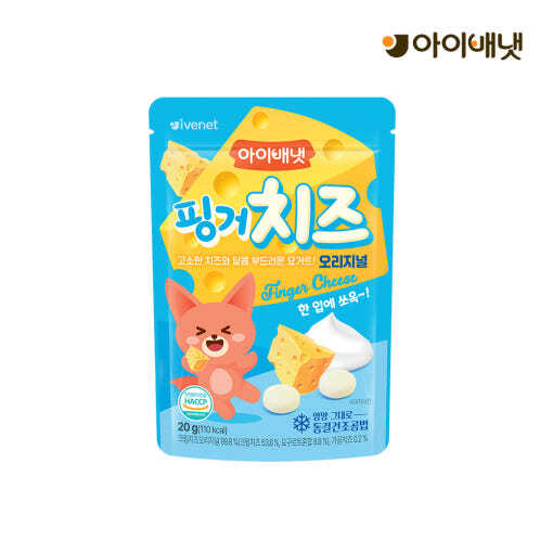 [본사] 아이배냇 핑거치즈 오리지널 20g x 7개 세트