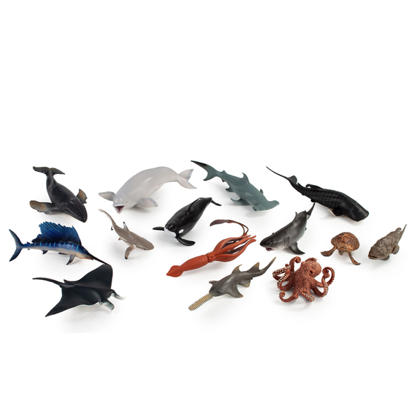 [★공동구매] 키즈보나 동물모형 피규어 교육세트 45종 + 보관함 포함