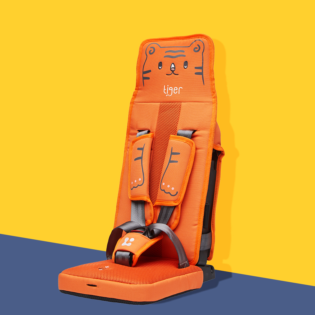 [본사] 토드비 오렌지타이거 통학차량 전용 카시트 W2