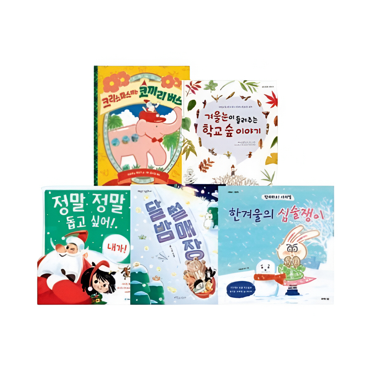 [신상도서 모음전] [본사] 아이누리 그림책세트 12월 겨울, 크리스마스 5종