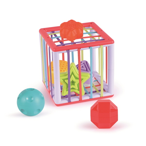 [본사] 매직인펀 우리 아기 첫 스트링 도형 끼우기