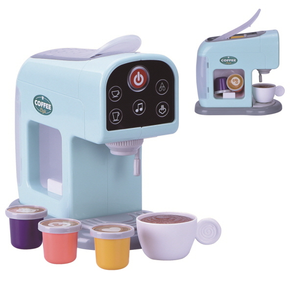 [본사] 매직인펀 역할놀이 커피머신 놀이 캡슐 포함(AA 2개 비포함)