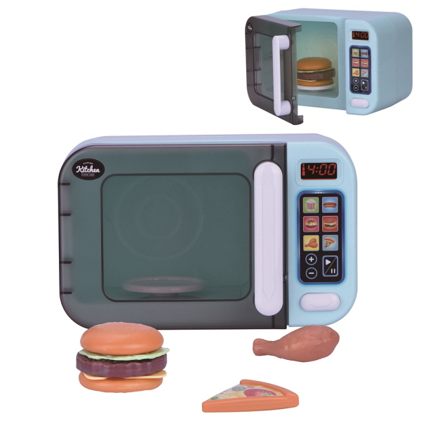 [본사] 매직인펀 역할놀이 전자레인지 음식 3종 포함(AA 3개 비포함)