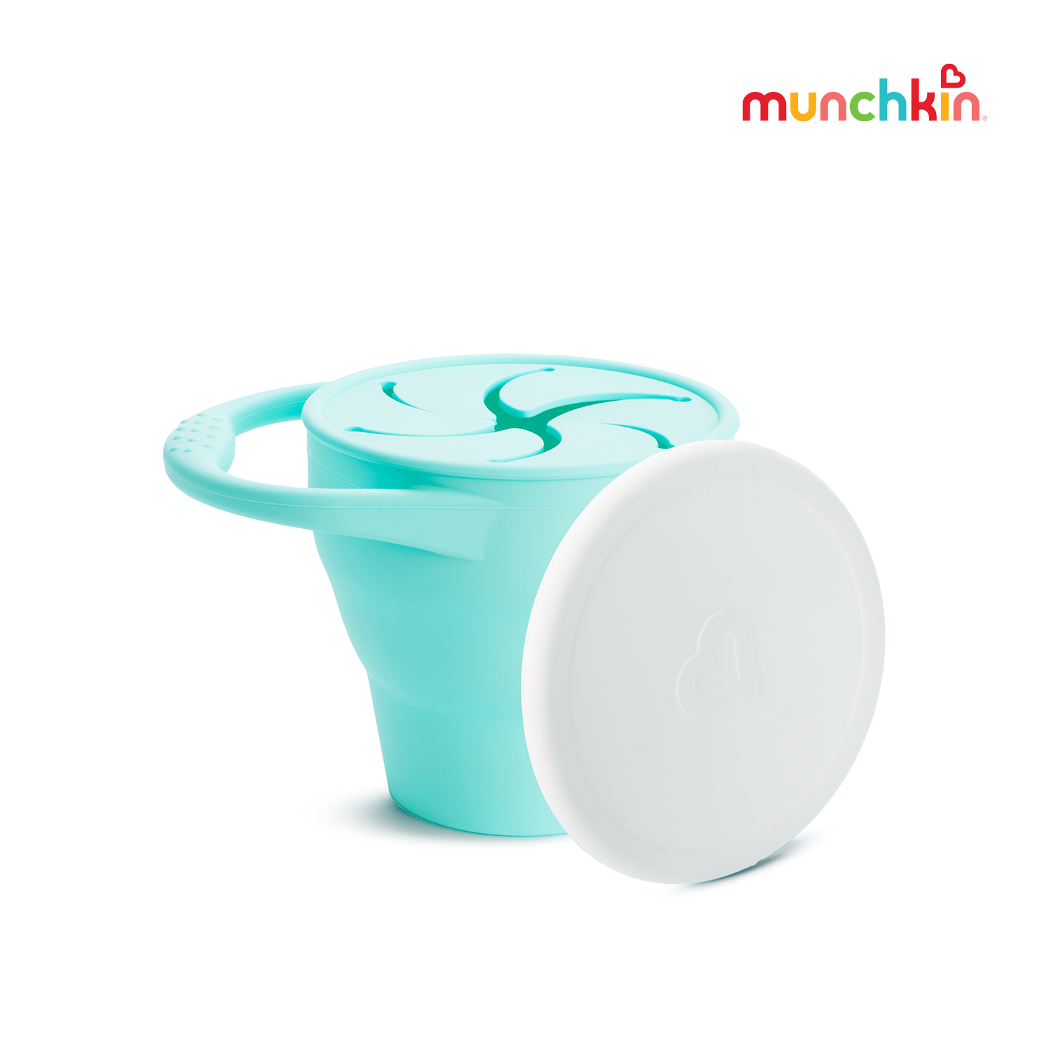 [본사] 먼치킨 실리콘 폴딩 스낵컵 민트