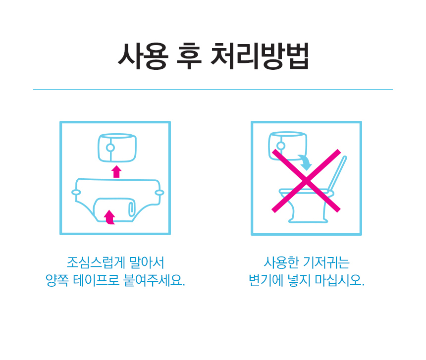 사용 후 처리방법