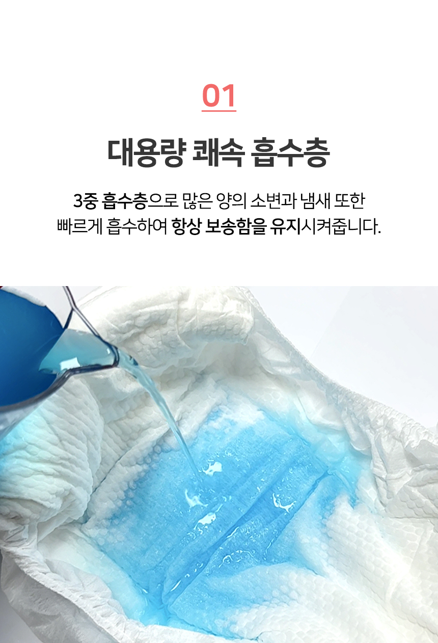 대용량 쾌속 흡수층