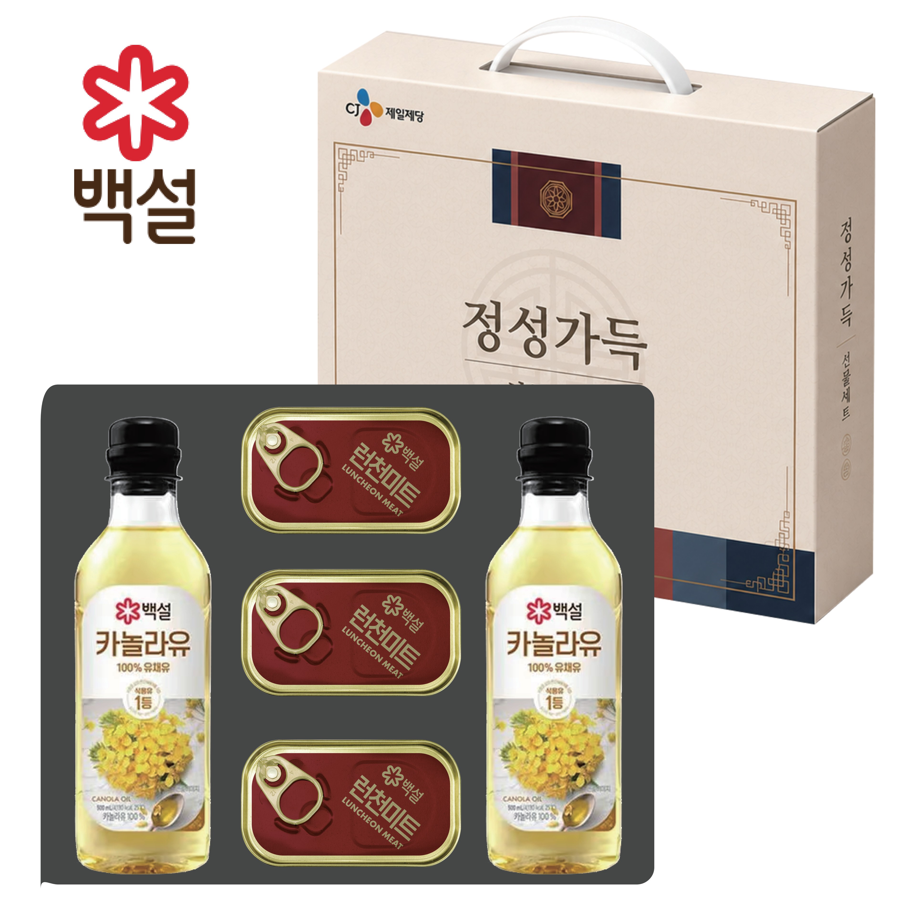 [CJ] 정성가득 오일복합 1호 (카2,런천120g3개)
