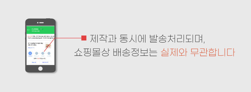 제작과동시에발송처리안내