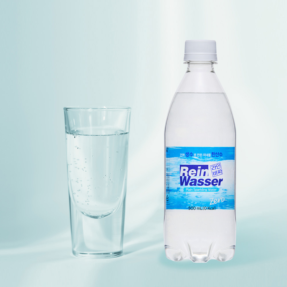 [동아오츠카] 라인바싸 탄산수 플레인 500ml 페트 20입 1박스