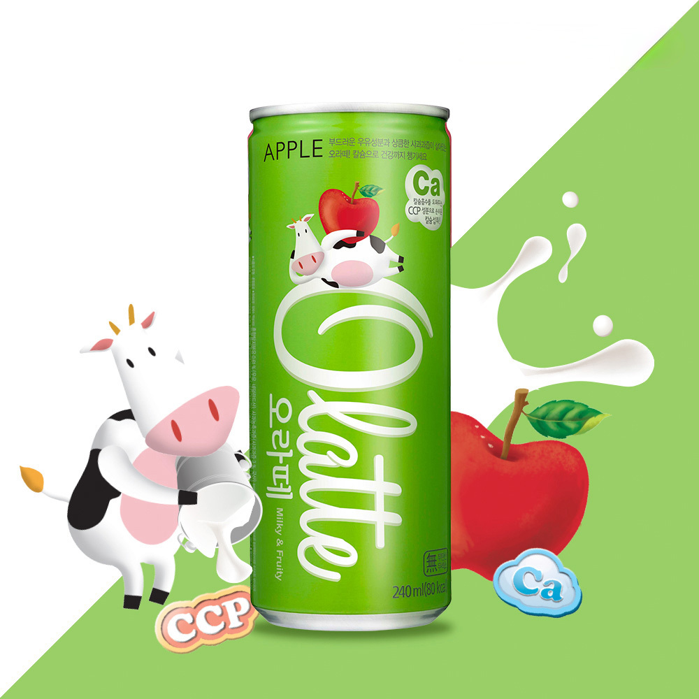 [동아오츠카] 오라떼 애플 240ml 캔 30입 1박스