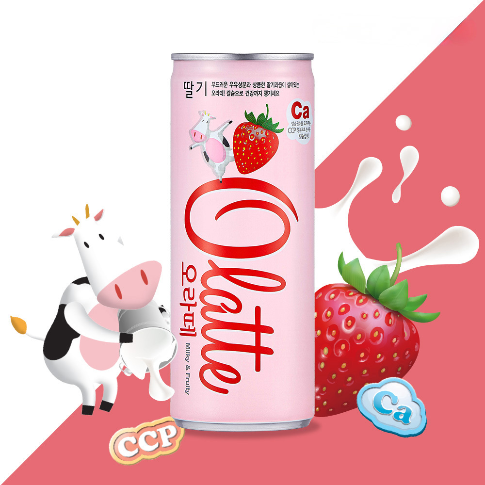 [동아오츠카] 오라떼 딸기 240ml 캔 30입 1박스