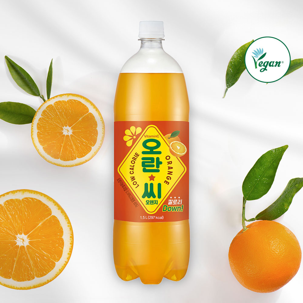 [동아오츠카] 오란씨 오렌지 1.5L 페트 12입 1박스