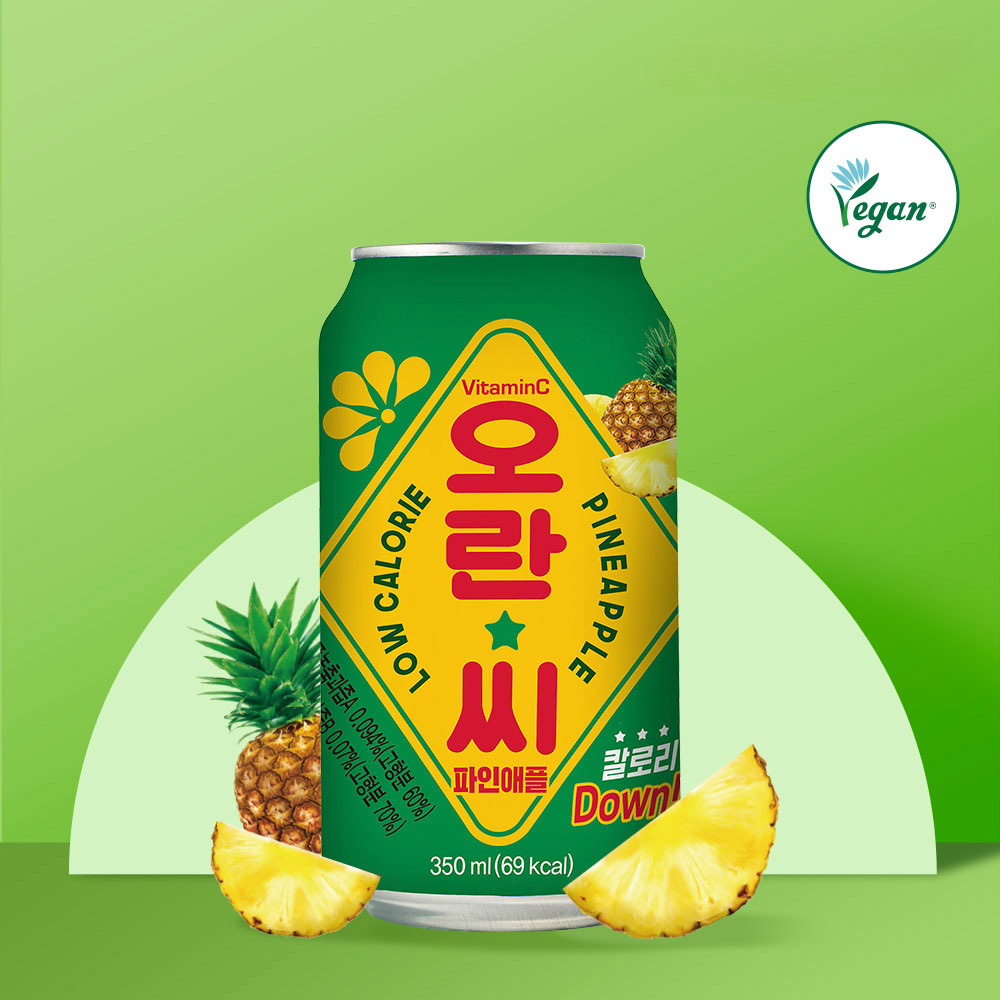 [동아오츠카] 오란씨 파인 350ml 캔 24입 1박스