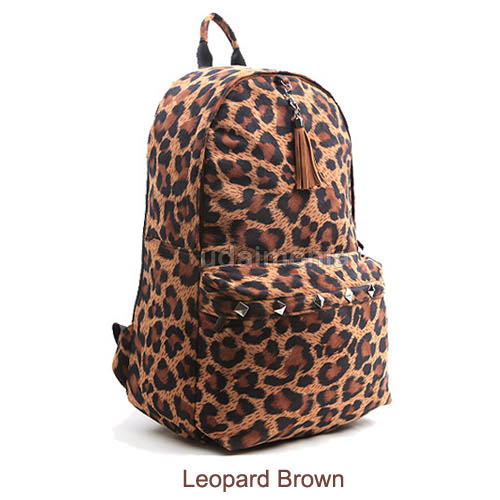 Leopard Print Backpacks for Women Animal Print Backpack Bookbags School ...