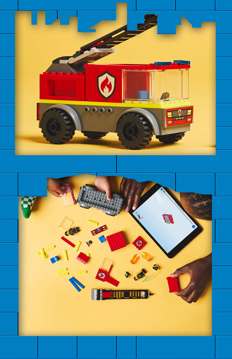 레고(LEGO) 레고 시티 60463 사다리 소방차 [레고공식] - 후기 | 무신사