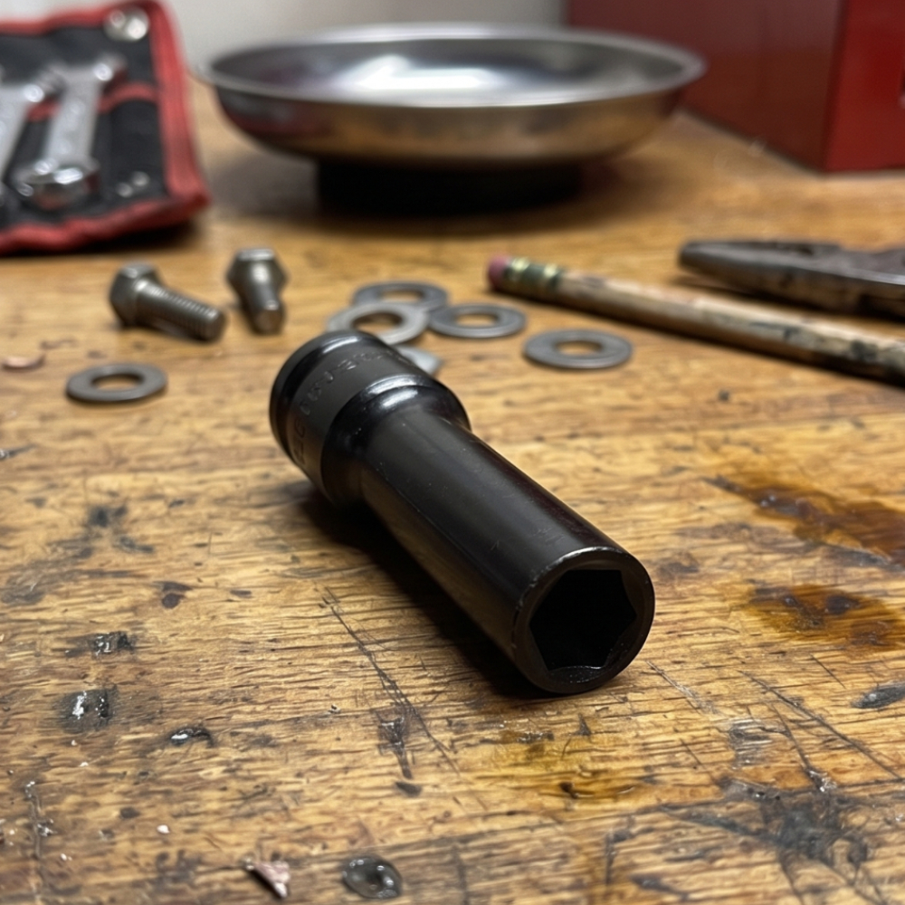 임팩 롱비트 소켓 롱복스알 10mm x 76mm