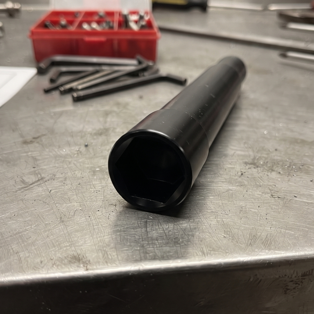 임팩 롱비트 소켓 롱복스알 17mm x 195mm
